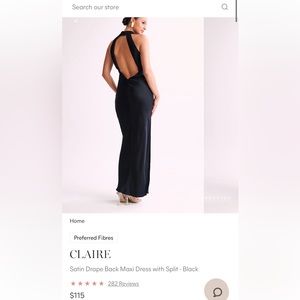 COPY - Black meshki dress worn once